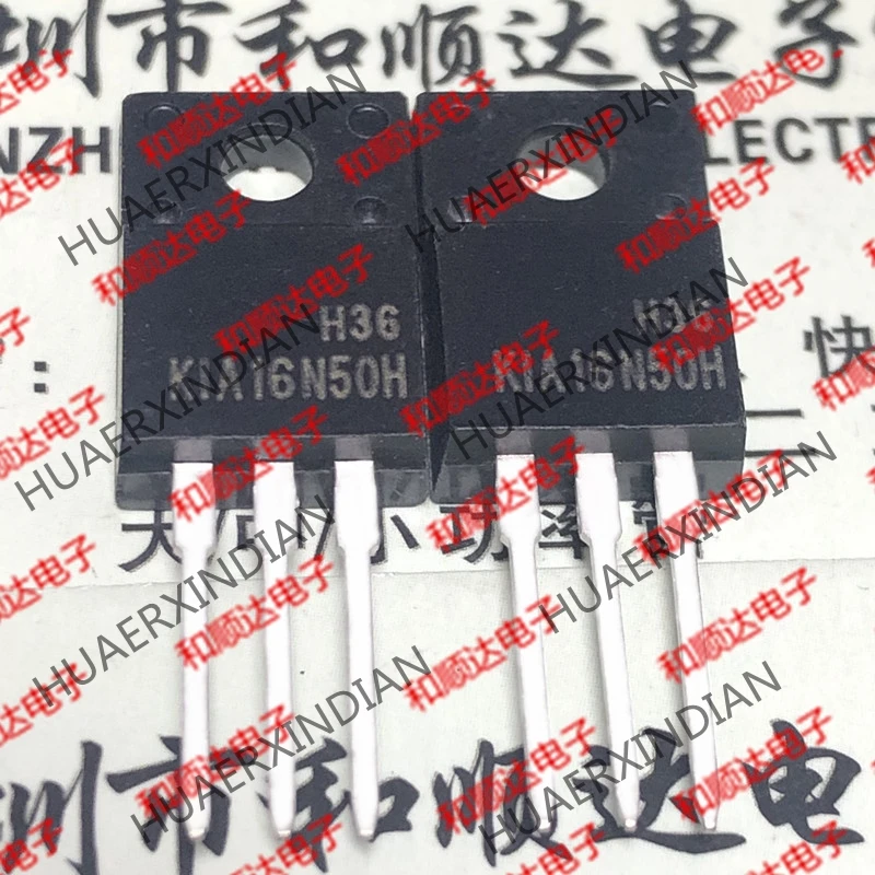 5 шт., новые оригинальные кнопки KIA16N50H TO-220F 500V 16A