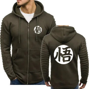 

For Anime Dragon Ball Z Goku Hoodie Men Printed Casual Harajuku Slim Fit Sweatshirt Fashion Men Hoodies cotton Hooded Streetwear