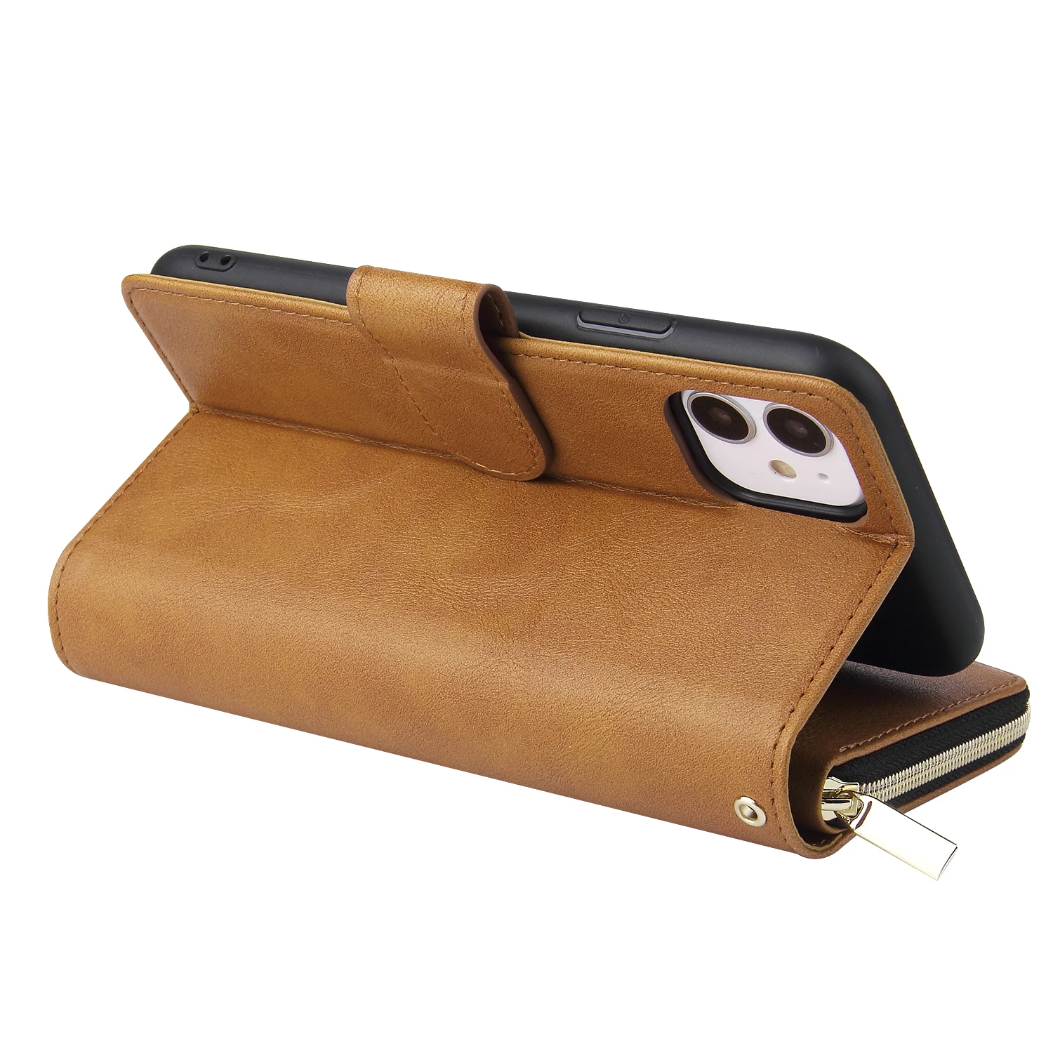 Capa com Zíper Case de Couro de Luxo Slot para Cartão de Telefone Capa do Telefone para Oneplus 2 1 + 2 Oneplus Case Flip Carteira Capa Bolsa - 3t 3 12 3t oneplus 3 caso capa com zíper
