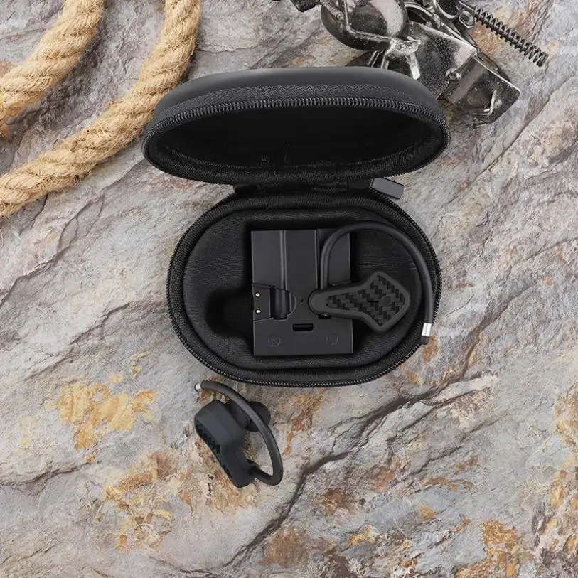 JHO A7 Bluetooth5 1 TWS Ear hook Earphones Key Control Detachable Ear Hanger Ear Bushing Headset Noise Isolation Sport Headphone
