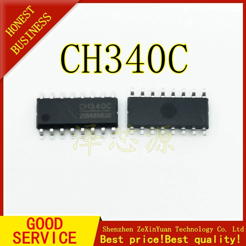 10 шт.-100 шт. CH340C CH340 SOP-16 100% новая Оригинальная микросхема | Электроника