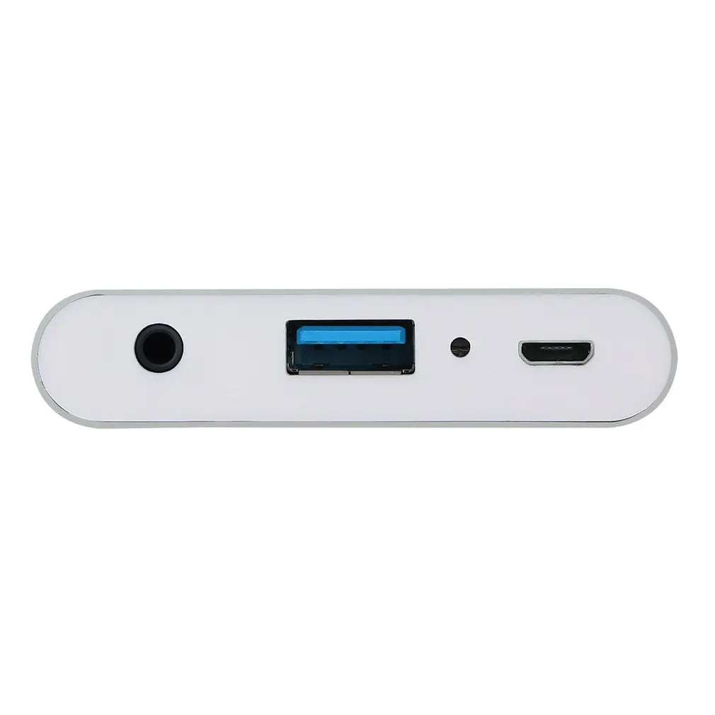 Премиум Тип C к VGA HDMI адаптер USB C к HDMI 4K VGA 1080P портативный домашний 3 в 1 Тип C к HDMI VGA адаптер