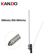 6dbi 868 МГц 806-960 МГц всенаправленная Стекловолоконная антенна Беспроводная передача терминал для контроля IOT антенна