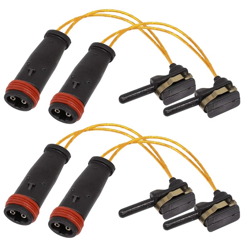 

4 Pcs 2205401717 2115401717 Brake Pad Wear Sensor Compatible For Mercedes Front Rear Brake Pad Wear Sensor W220 W211 C300 C350 E