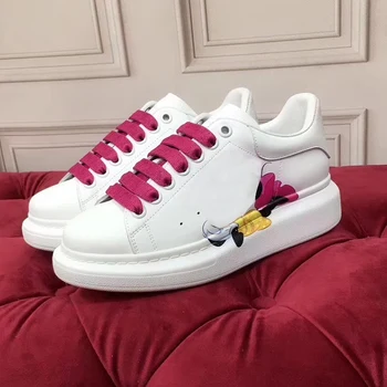 

new British sport starbagsMCQ shoes for lovers women's casual flat shoes top edition fashion cowhide leather shoes for men