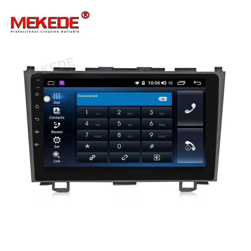 Top MEKEDE Android 9.0 Car multimedia player Car dvd GPS navigation For Honda CRV 2007-2011 9