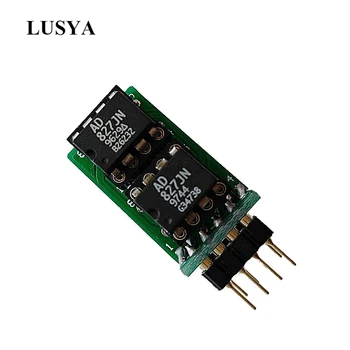 

Lusya Audio AD827 AD712 preamplifier dual op amp conversion seat turn two op amps turn one op amp T1014
