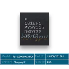 2 шт./партия U6300/1612A1 U2 зарядка/зарядное устройство микросхема для iphone XS/XS-MAX/XR Hydra USB IC CBTL1612A1 чип