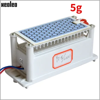 

XEOLEO 5g Ozone generator with Heat sink Ozone Sterilizer Disinfection machine Air purifier home portable air cleaner kill virus