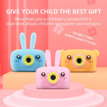 

Baby Camera for Kids Shockproof and Front and Rear Selfie Camera 12.0M 2.0 Inch IPS Screen Children Educational Toys Kid Toy