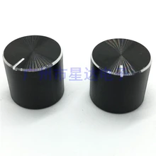 5 шт Высокое качество ручка 15*13 мм круглый вал аудио ручка потенциометра Ручка-Черный