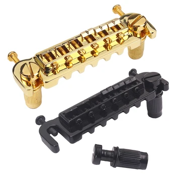 

Guitar Bridge with Stopbar Studs for Les Paul Hofner Electric Guitar Parts