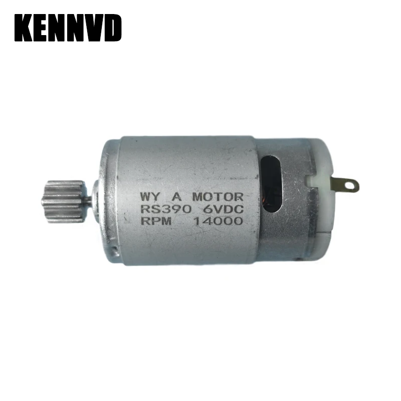 12T 6V 12V RS390 어린이 전기 자동차 모터, RS380 어린이 전기 오토바이 모터, 4 륜 구동 모터