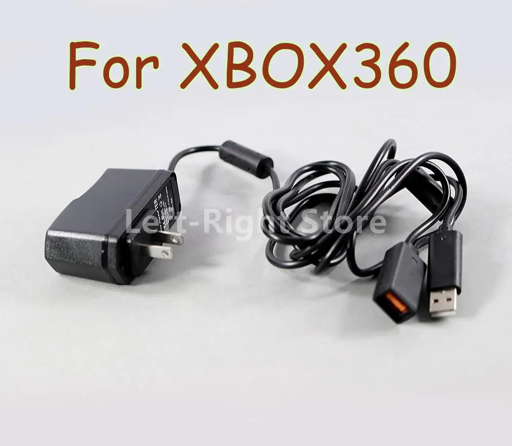 5 Pz Per Xbox360 Kinect Sensor Nero Ac 100V-240V Alimentatore Eu Us Plug Adapter Caricatore Di Ricarica Usb Per Microsoft Xbox360
