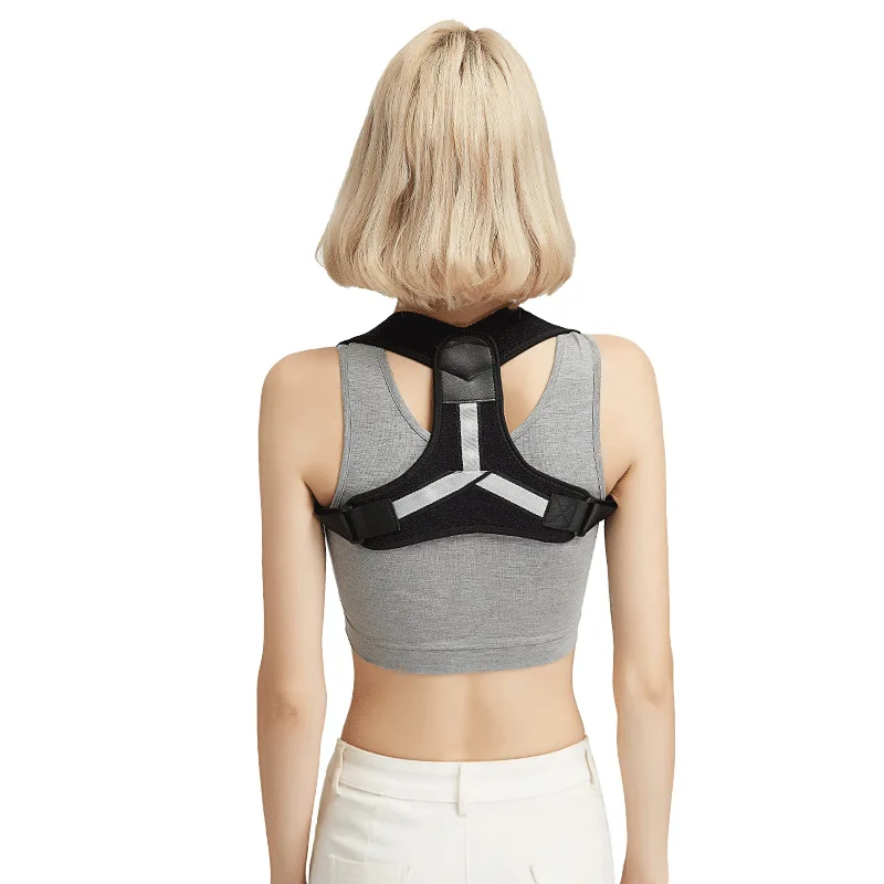 Выпрямитель спины Корректор осанки для женщин и мужчин, снимает боль в плечах, корректирует сутуляцию, сгорбание и плохую осанку