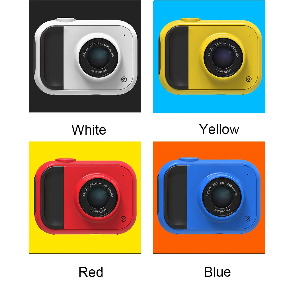 Цифровые модные USB 2,0 Мини детская игрушка для путешествий DSLR HD 1080P Портативный домашнего видео 2 дюймов Экран подарок Камера