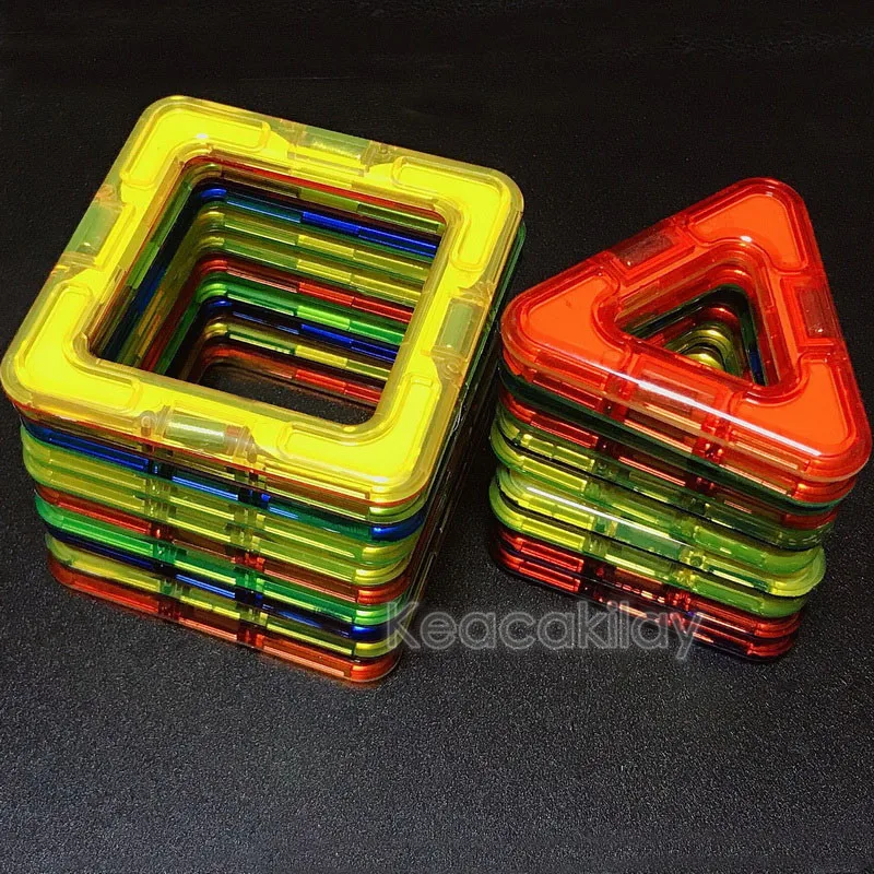 Magnetic blocks DIY building construction single bricks magnet model educational toys for children kids birthday Christmas gifts magnetic building blocks magnetic assembly toy