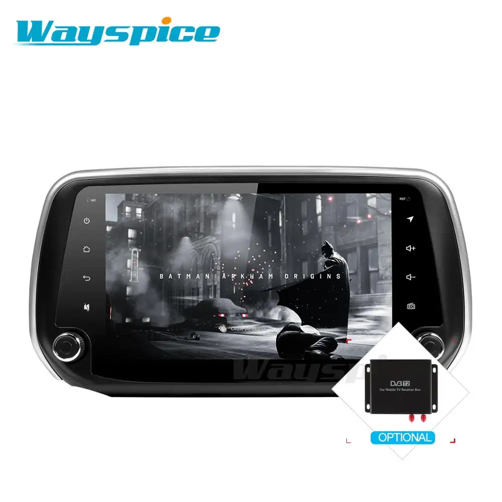 Best android 9.0 PX30 car dvd  for hyundai Santa Fe  2018 2019 car dvd gps navigation raido video  player 1 2