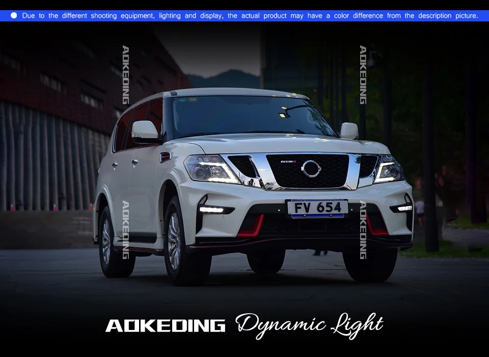 Автомобильный Стайлинг для Nissan Patrol фары 2012- светодиодный налобный фонарь Dynami DRL сигнал Hella 5 Биксеноновые линзы проектора Hid D2H