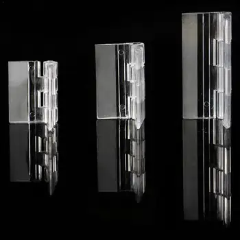 

10Pcs/Set Plastic Folding Hinges Acrylic transparent Acrylic hinge Durable hinge Material Plexiglass Acrylic Clear Acrylic N4A5