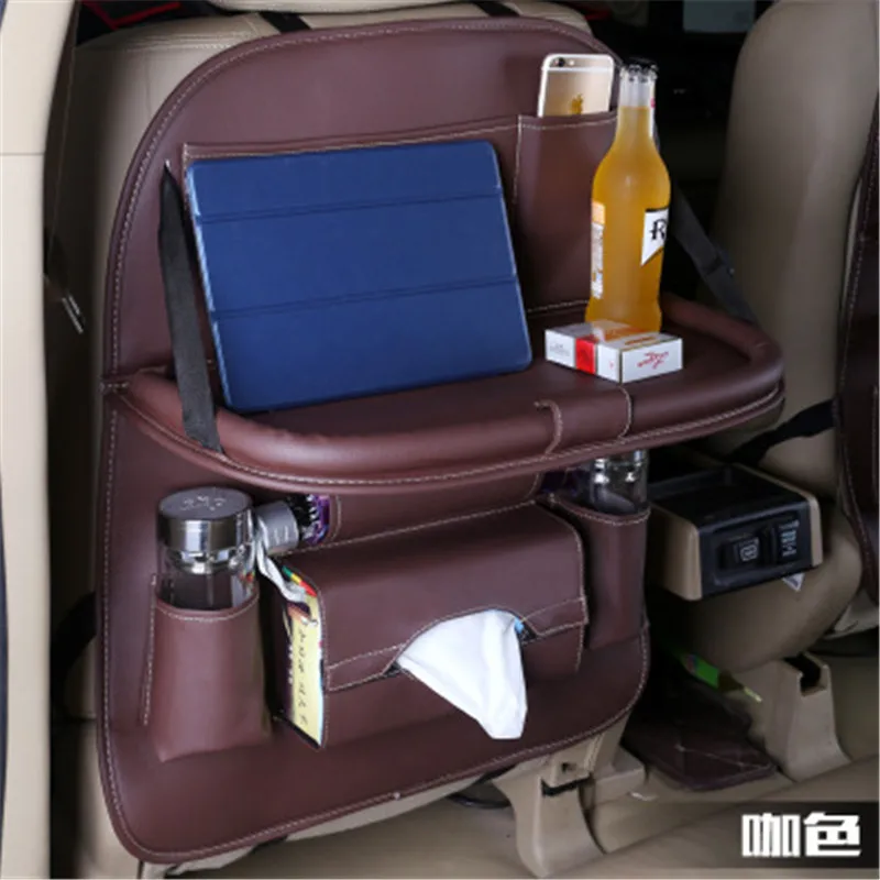 50*65CM Car Backseat Storage Bag Organizer Multi-Pocket Table Tray Pad Phone Cup Tissue Drink Umbrella Holder Box Foldable Shelf |