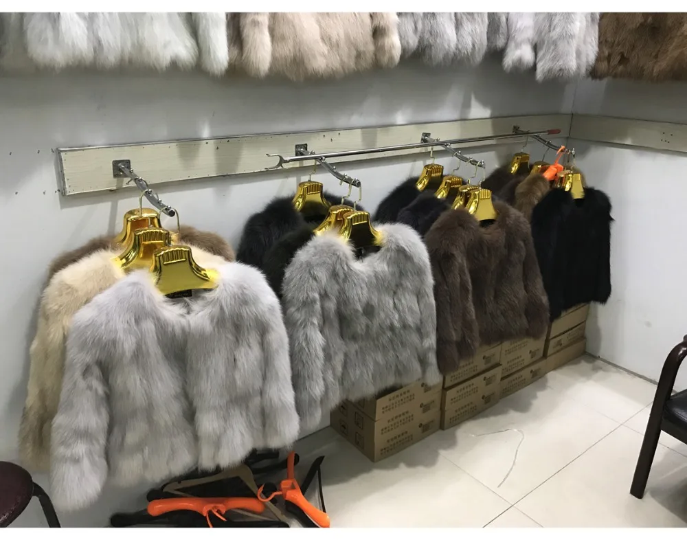 Горячая Распродажа, Женская куртка из натурального Лисьего меха, зимнее теплое пальто из натурального Лисьего меха, короткое стильное модное женское пальто из натурального Лисьего меха
