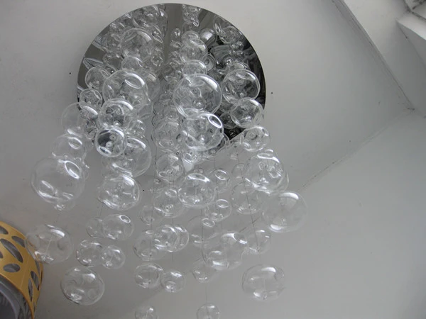 Murano-Due-concave-point-Bubble-Glass-pendant-light-fixture-Flat-ball-Suspension-LED-dropLamp-modern-living (2)