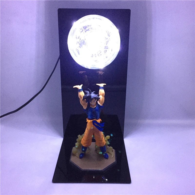 Аниме ночник Dragon Ball ночник Light Сон Гоку взрывные бомбы Luminaria светодиодный ночник для детей Dragon Ball лампа DBZ декоративный свет детский ночник ЕС США штекер