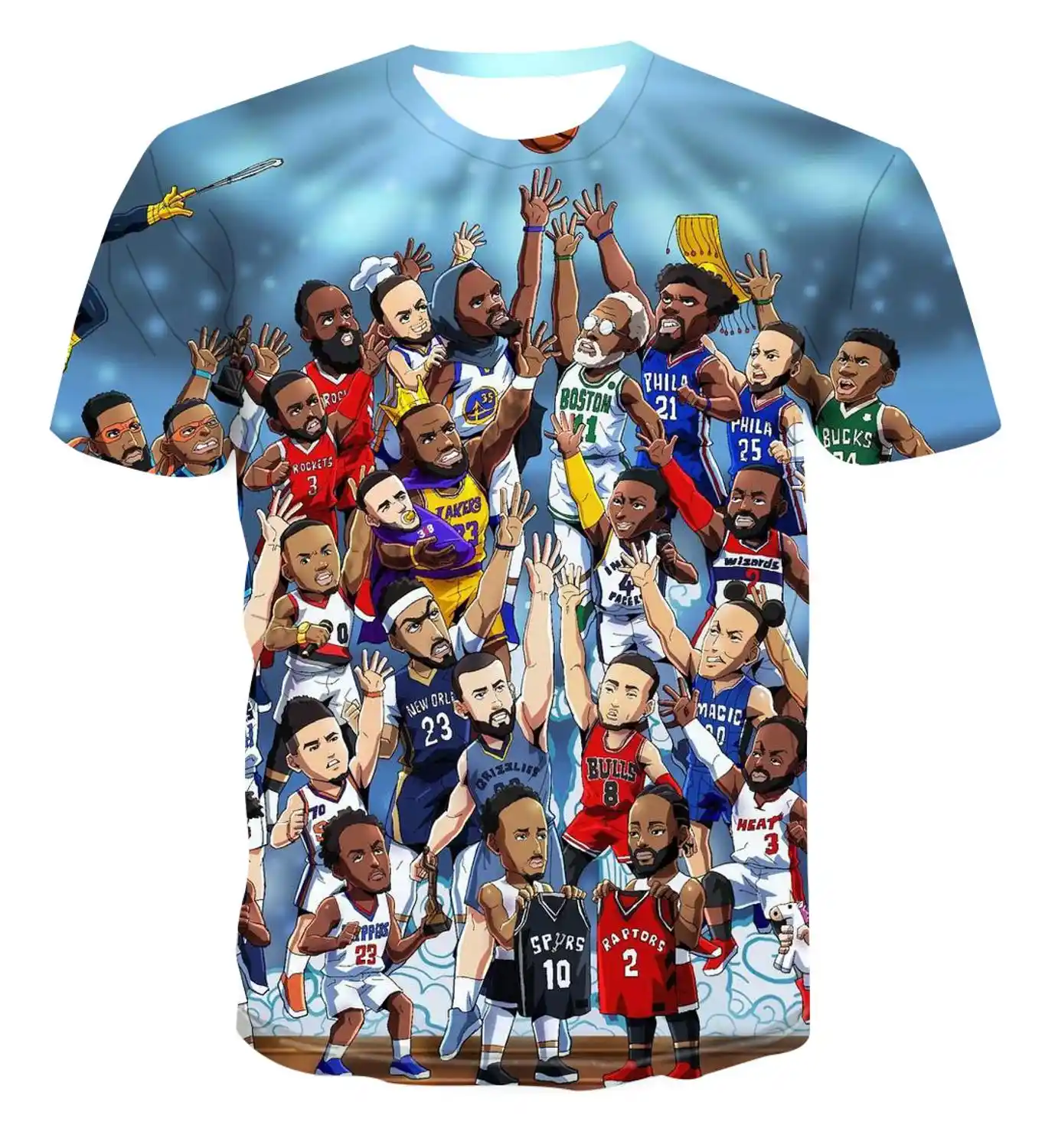 Nba character shirts Clearance