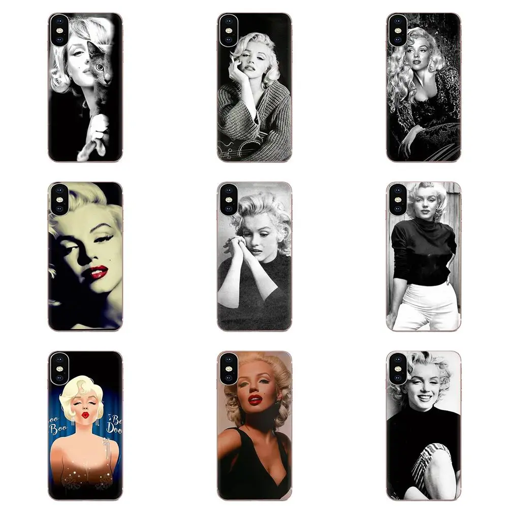 Mobile Phone Case Cover For Apple iPhone 4 4S 5 5C 5S SE 6 6S 7 8 11 Plus Pro X XS Max XR Marilyn Monroe Design | Мобильные телефоны
