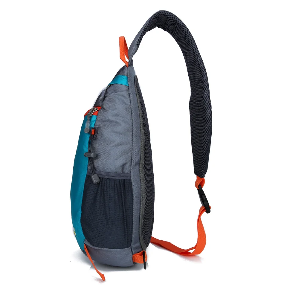 Women and Men Outdoor Backpack Shoulder Diagonal Chest Bag Sport Running Hiking Riding Sports Bag Hiking Travel Camping Backpack