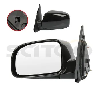

Scitoo For 2007-2012 HYUNDAI SANTA FE LH Side Black Foldaway Power Heated Mirror Auto Replacement Exterior Car Parts