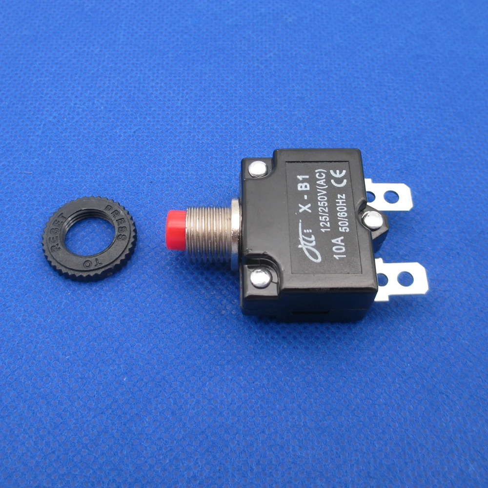 1 шт. Электрический воздушный компрессор автоматический выключатель тепловой переключатель защиты от перегрузки по току протектор 3A 6A 10A 16A