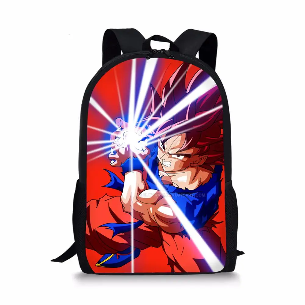 

HaoYun Fashion Children Backpack Dragon Ball Pattern Students School Bags Cartoon Anime Book-Bags Mochila Women Travel Backpack