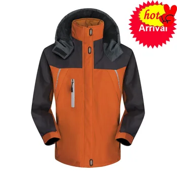 

Jacket 2020 Winter Men thick Waterproof Jacket Outdoor Hiking Rain Jacket Hunting Warm Sport Windproof Fleece Windbreaker Men