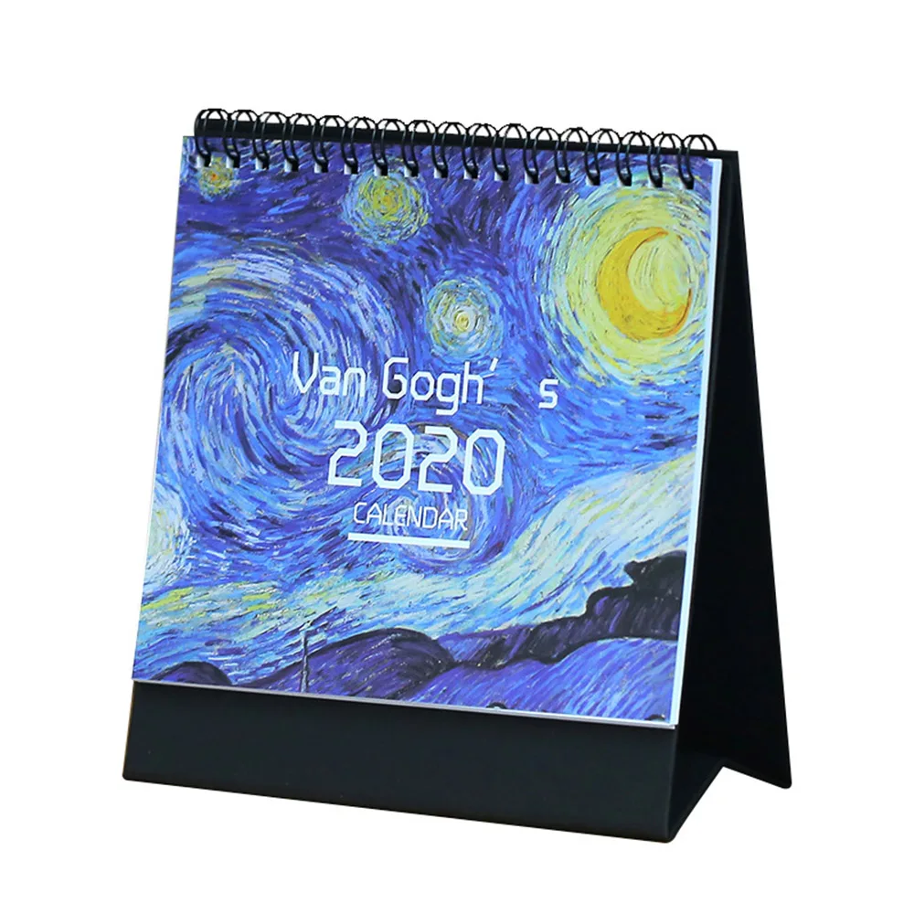 

1PC New 2020 Calendar Yearly Agenda 365 days Daily Planner To Do List Tearable Wall Calendar for Planner Decoration Gift