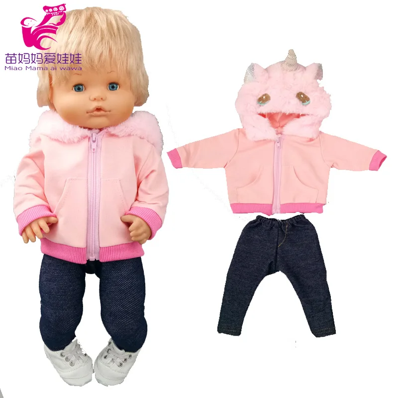 16 Inch Baby Doll Winter Coat for 40cm Nenuco Clothes Ropa Y Su Hermanita Toys Wears Accessories | Игрушки и хобби