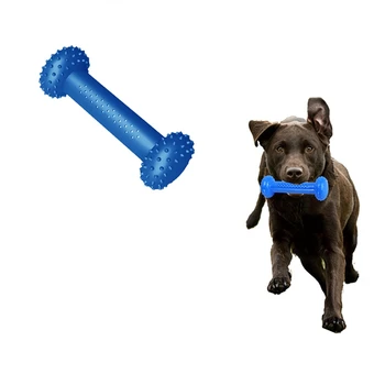 

Funny Dumbbell Design Pet Fetch Traning Play Water Chew Toy