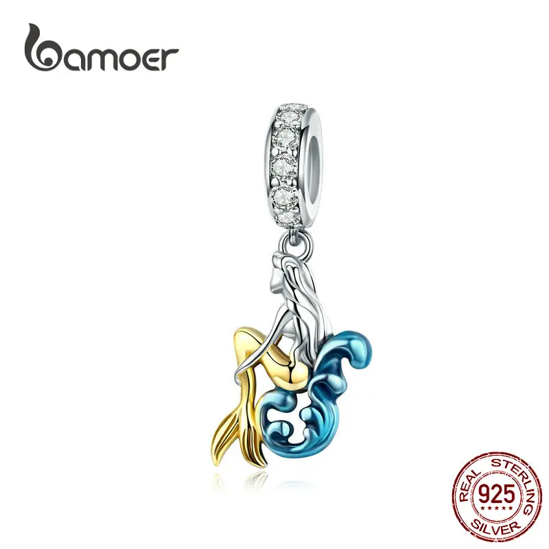 Подвеска Русалка из серебра 925 пробы SCC1166|accessories gift|accessories mickeyaccessories hair |