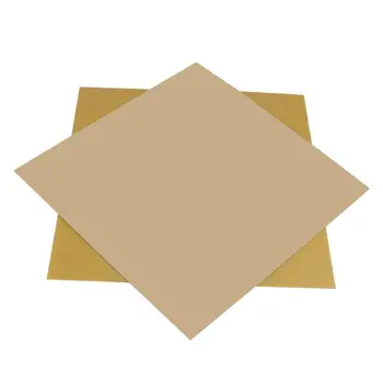 

235x235MM Polyetherimide PEI Sheet with Adhesive Tape for Ender-3 3D Printer Build Surface Hot Bed Parts Accessories