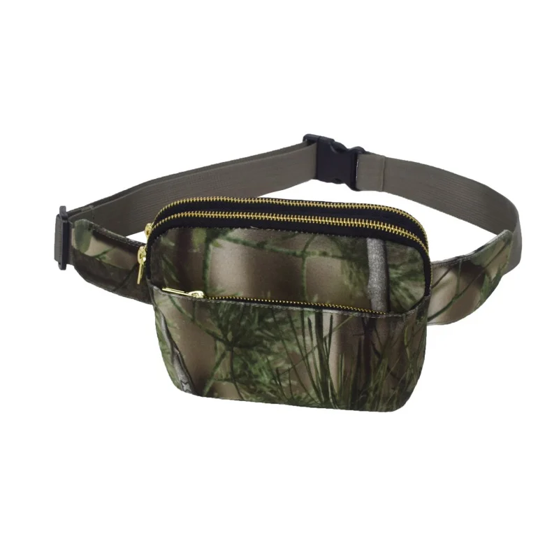 

Unisex Camouflage Waist Bag Multifunction Waist Pack Hip Bum Bag Outdoor Casual Chest Bag For Running Hiking Cycling ZL07