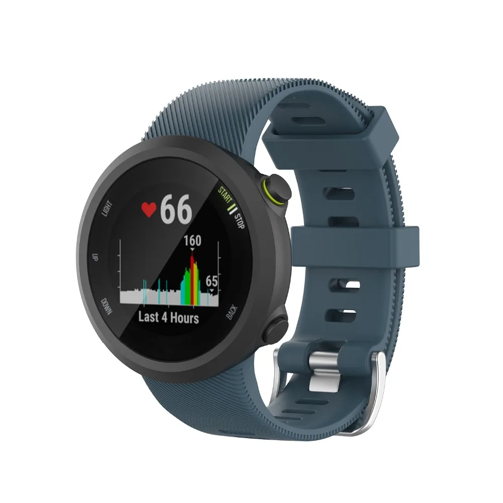 Замена для силиконового ремешка для Garmin Forerunner 45 Frontier/классический ремешок для часов Garmin Forerunner 45S Smart Watch Band