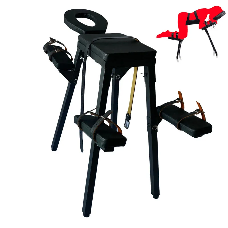 Obedience Extreme Sex Bench with Restraint Straps Sex Furniture Adult Games Bed BDSM Bondage Restraints Slave Fetish Handcuffs