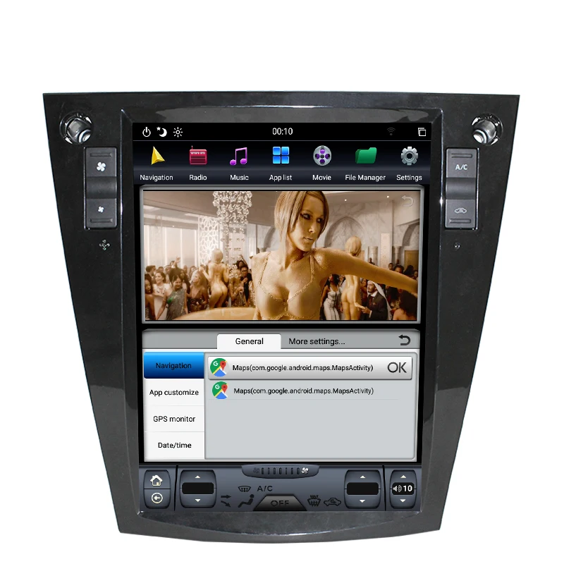 NAVITOPIA 10.4inch 4G+64GB Tesla Style Vertical Screen Android 8.1 Car DVD GPS Navigation for Subaru Forester VX