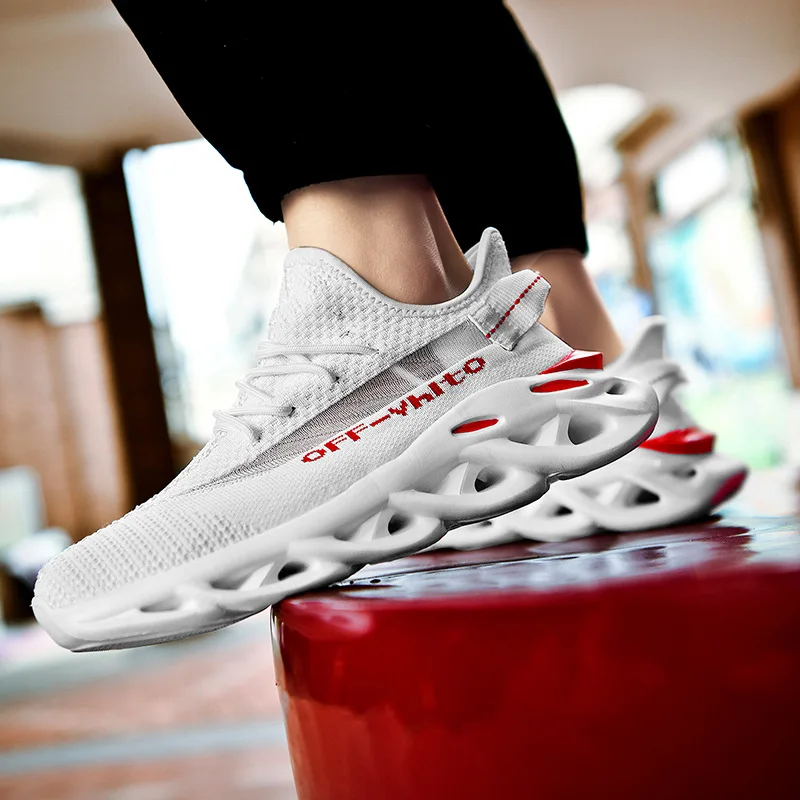 

2019 New Style Linen Flower Color Bottom Athletic Shoes MEN'S SHOES Summer Hollow out Mesh Coconut Fly Woven Breathable Shoes Ca