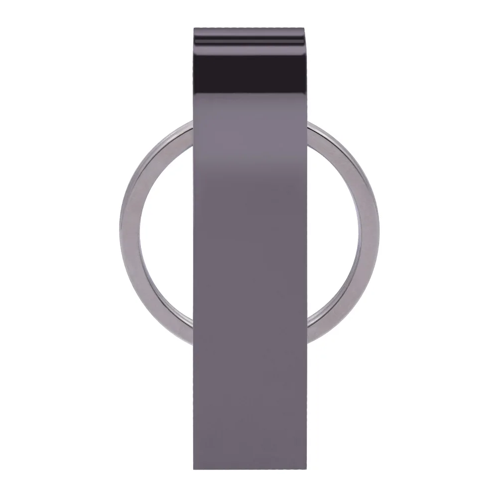 Usb 2,0, брелок, металлические флеш-накопители, мини-флешки, 32 ГБ, 16 ГБ, 8 ГБ, 4 Гб, USB флешка, флешка, Usb флешка для свадебных подарков - Цвет: silver grey usb 2.0