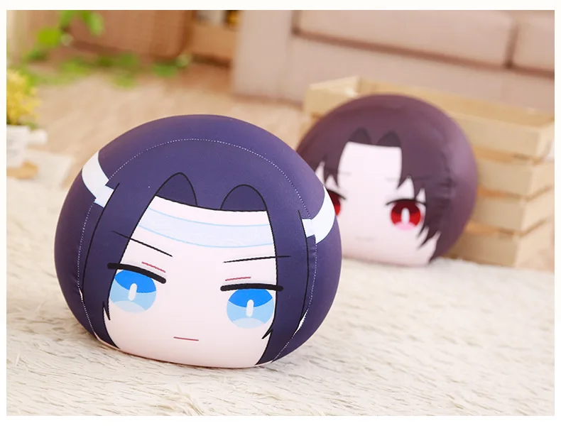 Mo Dao Zu Shi Humanoid кукла подушка Wei Wuxian LanWangji мультфильм фигура орнамент подушка для поддержки аниме вокруг