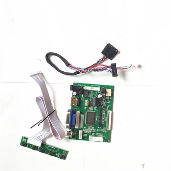 

For B140XTN03.0/1/5/6/7 WLED LVDS 40-Pin cable HDMI+VGA+2AV+Keypad 14" 1366*768 LCD screen display controller drive card DIY kit