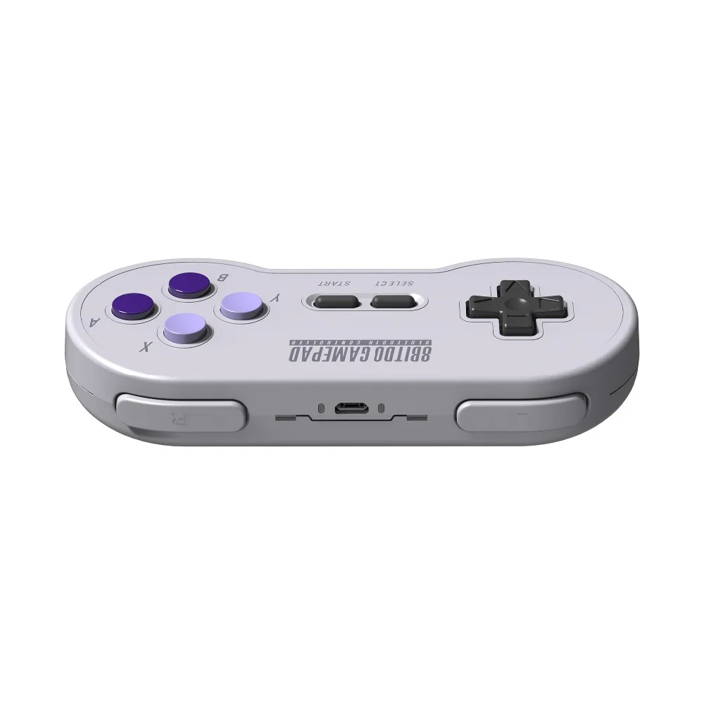 8BitDo 2,4G беспроводной Bluetooth SN30 ретро-набор джойстик игровой контроллер с bluetooth-приемником адаптер для nintendo SNES SF-C