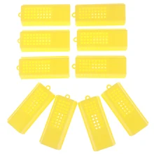 10 шт./партия, профессиональная клетка для пчеловодства, пластиковый для пчеловодства, для путешествий, дворецкий, 7,9x3,6x1,4 см